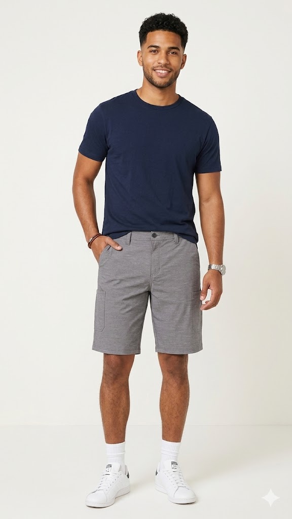 Pantalones cortos tipo cargo